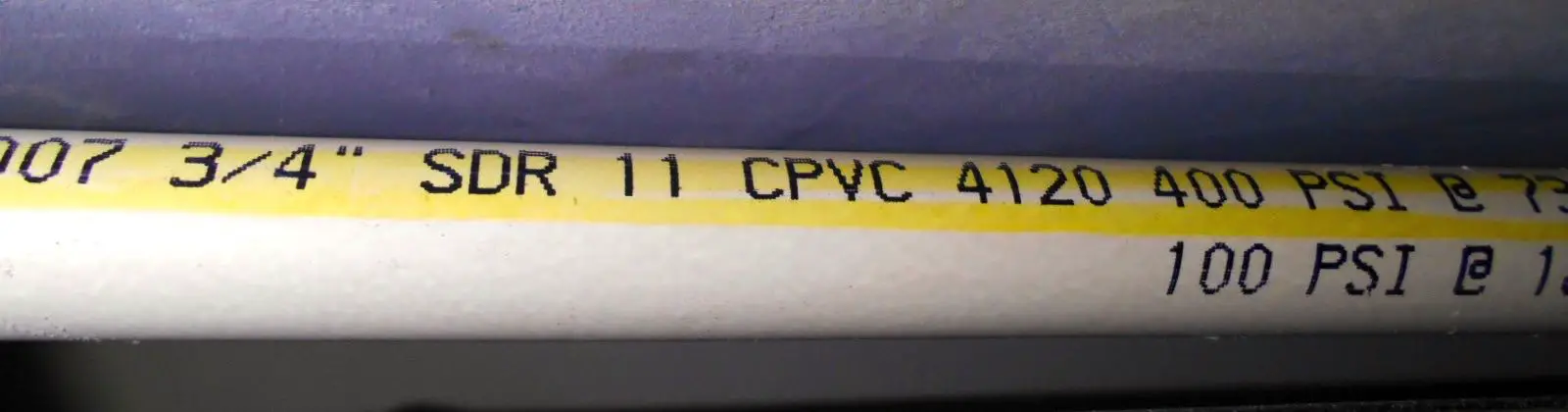 ¿Cuál es la expectativa de vida promedio de la tubería de CPVC?